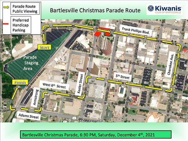 Bartlesville Ok Christmas Parade 2022 Bartlesville Radio » News » Kiwanis Fairytale Christmas Parade Announces  Grand Marshal And Parade Route